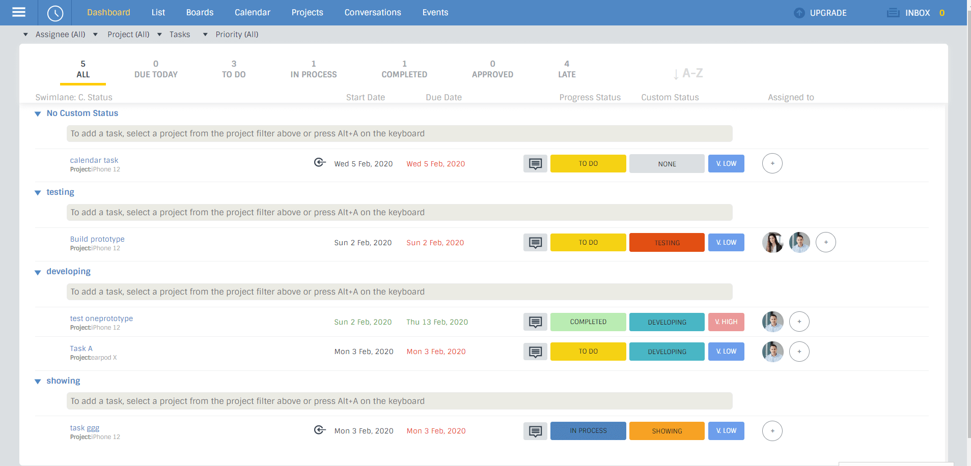 status wunderlist status wunderlist